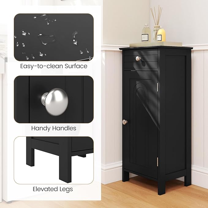 GLACER Floor Storage Cabinet, Living Room - Image 9