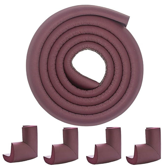 Fireplace Bumpers for Babies, Baby Proof Corners and Edges, Baby Safety Products by Fozobaiy