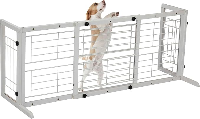 COZIWOW 38" -67" Dog Gate Indoor, Pet Gates by COZIWOW