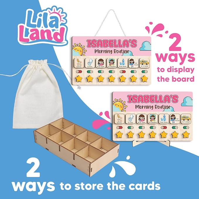 Personalized Wooden Chore Chart - Image 7