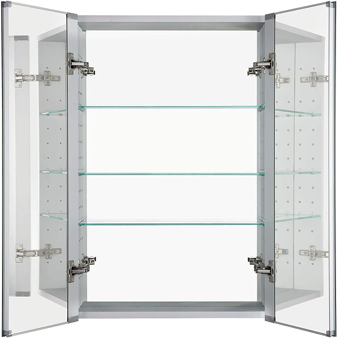 Fine Fixtures Bathroom Medicine Cabinet, Recessed/Surface Mount, Right/Left - Image 6