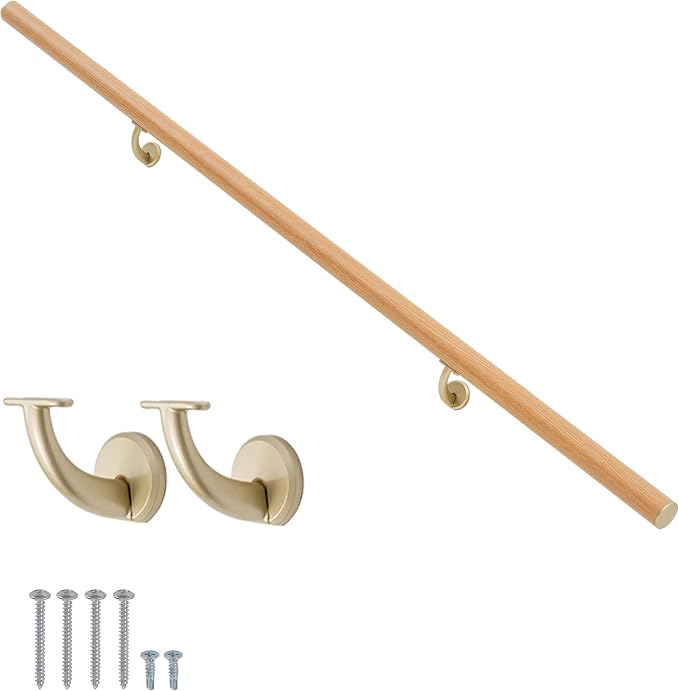 7 FT Modern Aluminum Handrail Set, handrails by Picesa