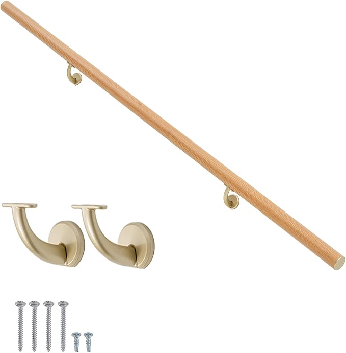 17 FT Modern Aluminum Handrail Set, handrails by Picesa