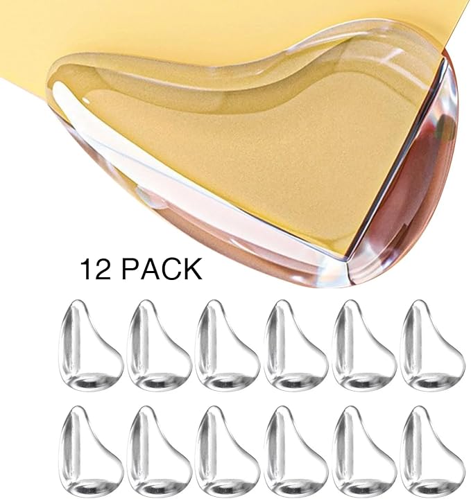 12 Pack Corner Protector for Baby, Furniture Corner Guard & Edge Safety Bumpers - Image 7