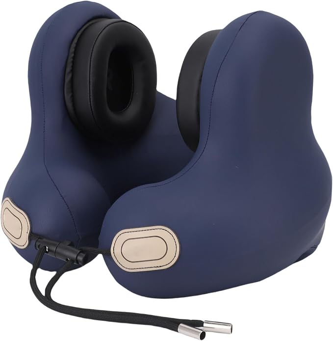 Travel Neck Pillow, 360 Degree Comfort Portable Neck Pillow Airplane Sleeping - Image 8