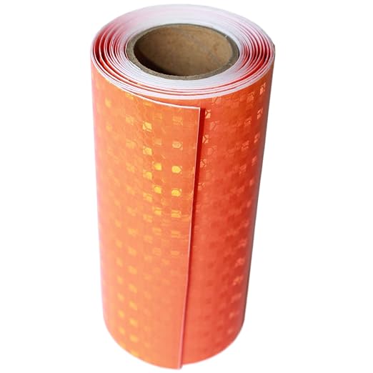 Industrial Reflective Tape Orange 6 inch by tuyrchu