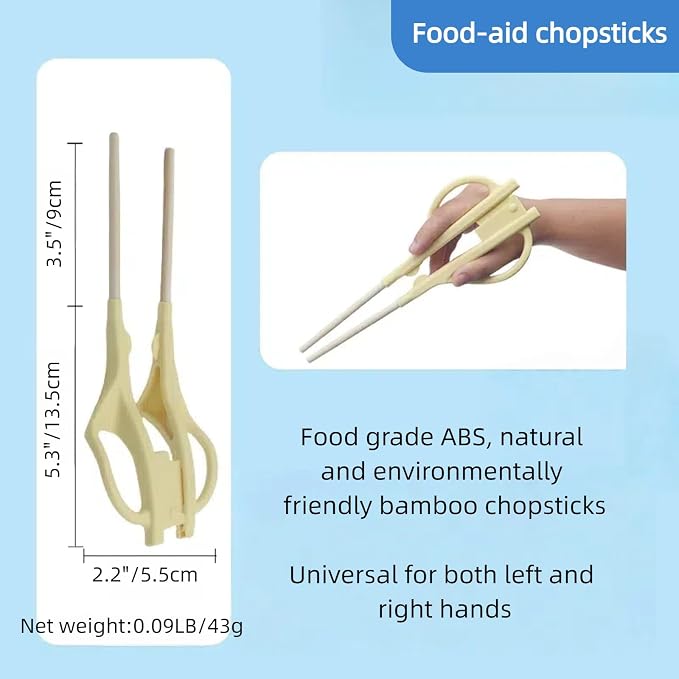 Tremors Elderly Assistance Products, Spoon/Fork/chopstick Three Piece Set - Image 3