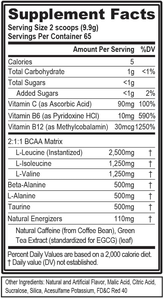 Evlution EVL BCAAs Amino Acids Powder - Image 2