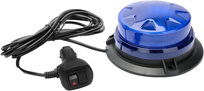 AUXMOTEC Blue Led Emergency Strobe Beacon Lights Bar - Image 2