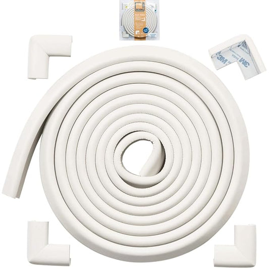 Roving Cove HeftyFit Edge Corner Protector Baby Proofing, Heavy-Duty, Soft NBR by RovingCove