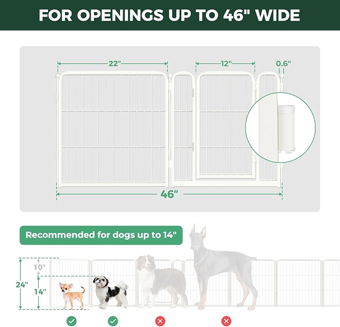 FXW Dog Gate Extra Wide Designed - Image 6