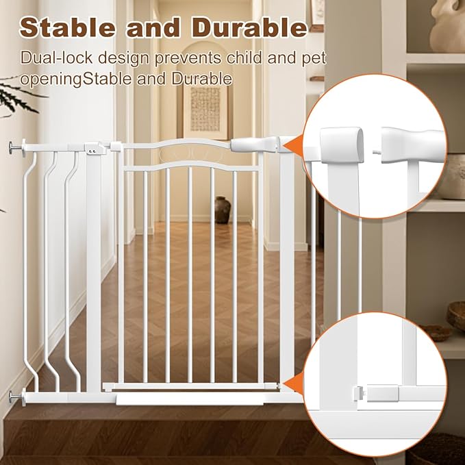 53.1-62.2" Extra Wide Baby Gate - Image 3