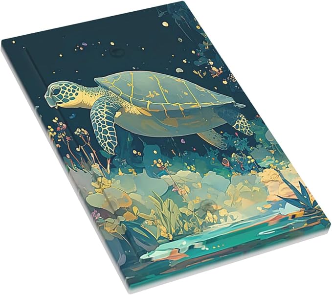 Light Switch Cover Plate Fantasy Sea World Sea Turtle Floral Plant 1 Gang No - Image 3