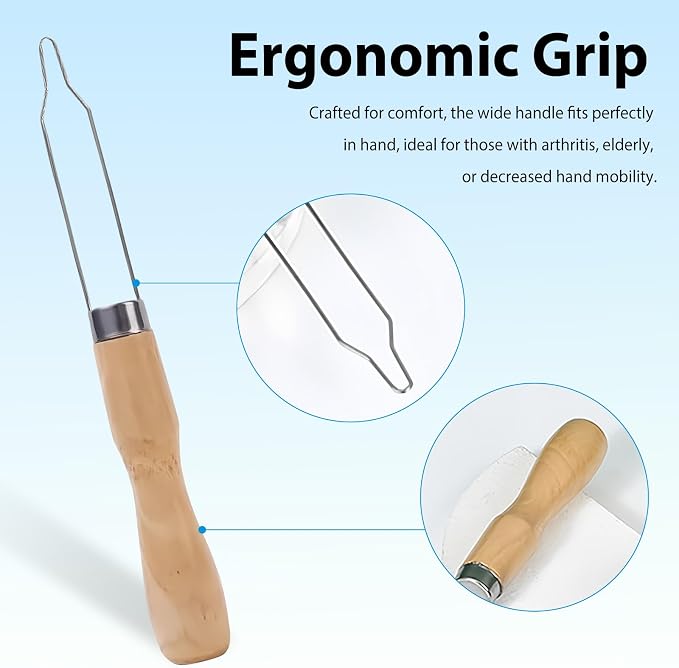 4pcs Button Hook Assist Device - Image 5