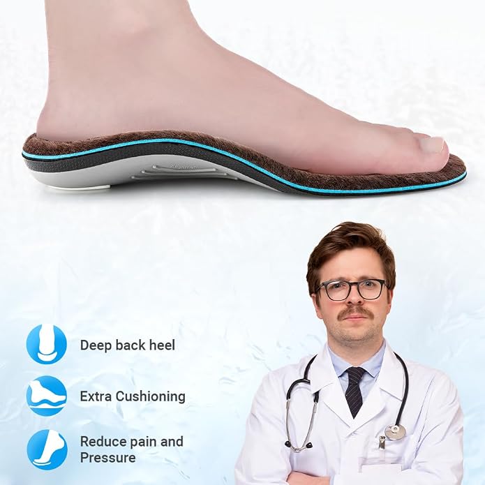 VALSOLE Heavy Duty Support Pain Relief Orthotics - Image 4