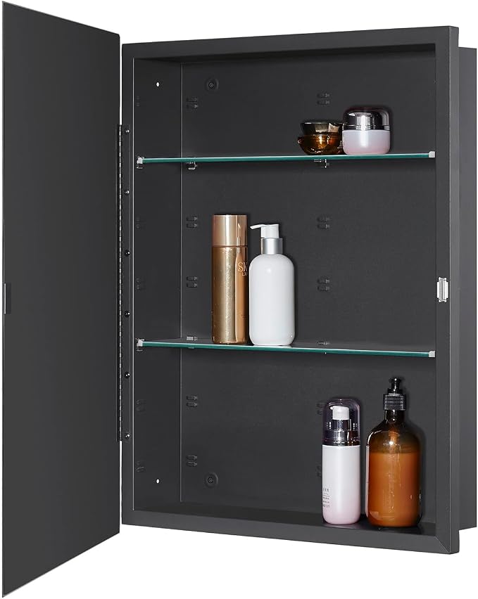 Black Bathroom Medicine Cabinet - Image 4