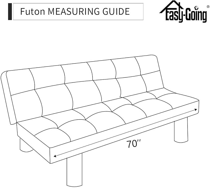 Easy-Going Futon Sofa Slipcover - Image 8
