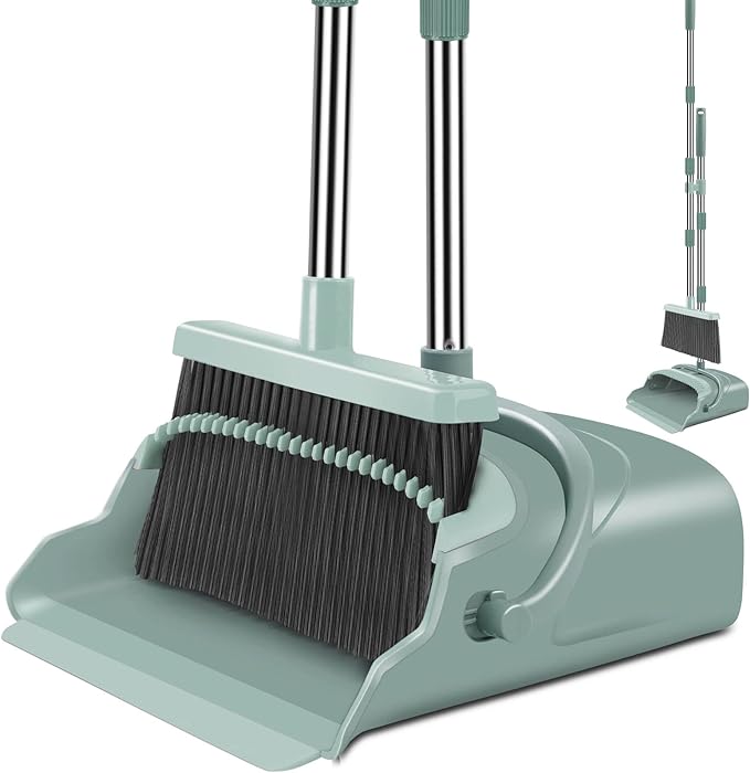 kelamayi Upgrade Broom and Dustpan Set, Large Size and - Field & Grace