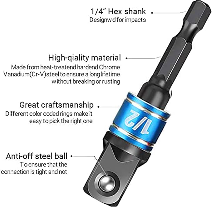 Impact Grade Socket Adapter Set - Image 3
