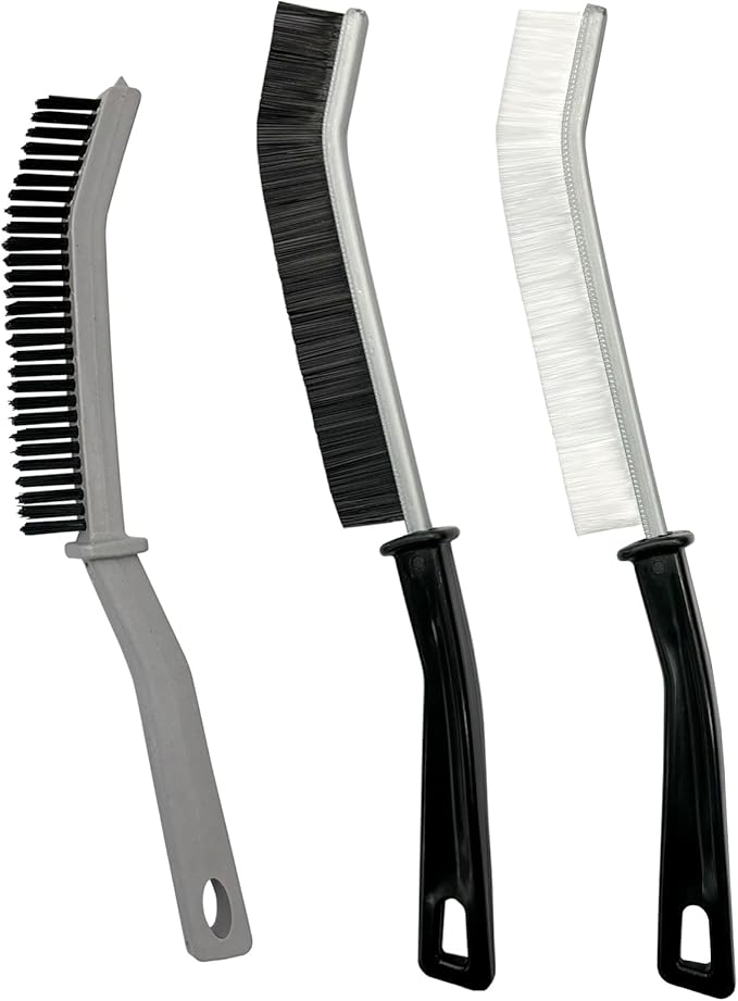 Crevice Cleaning Brush, Hard-Bristled Gap Scrub Brush, Toilet Gap Cleaning - Field & Grace