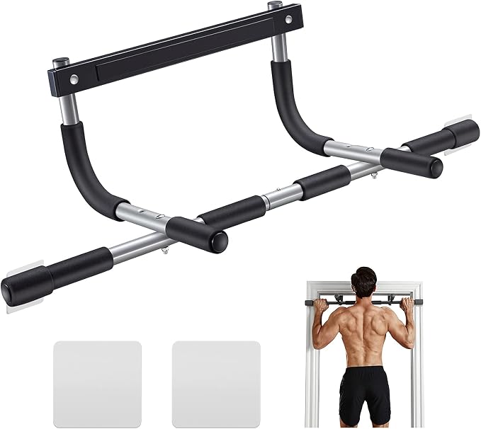 Ally Peaks Pull Up Bar for Doorway | Thickened Steel Max Limit 440 lbs Upper by AllyPeaks
