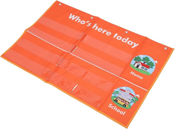 Attendance Pocket Chart with Large Cards, Classroom Management Chart - Image 3