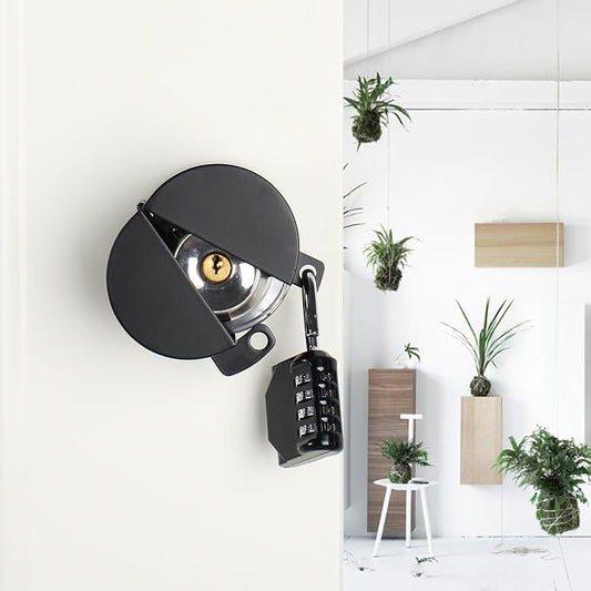 Door Handle Lock, Door Knob Lock Out Device, Cover to Disable The by TEMEILI