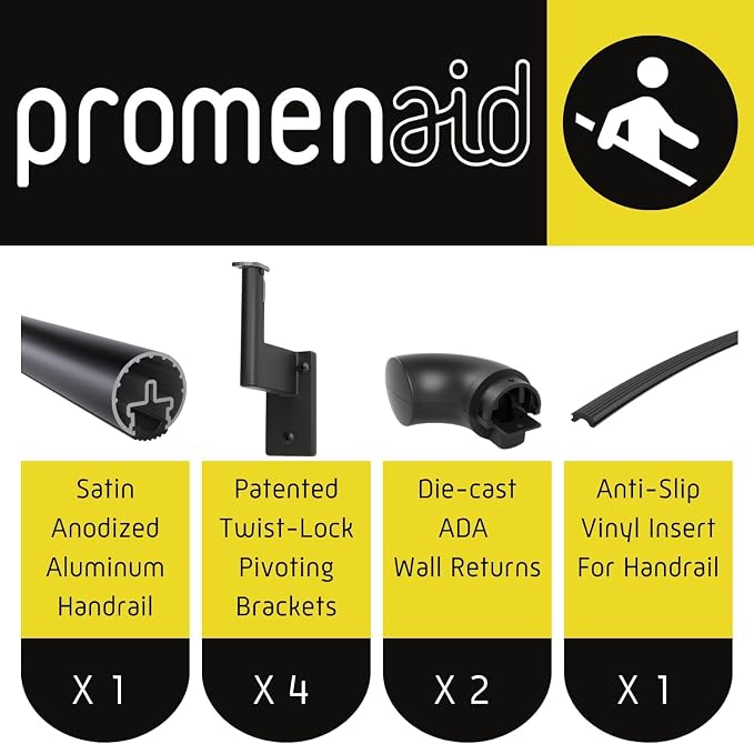 Promenaid 10ft ADA Handrail Kit - Image 2