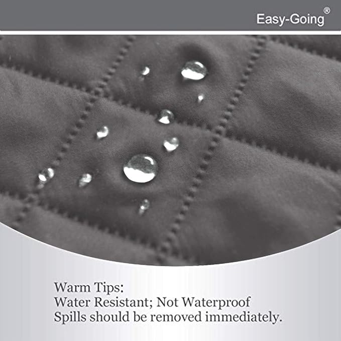 Easy-Going Recliner Chair Slipcover Reversible Sofa Cover Water Resistant Couch - Image 4