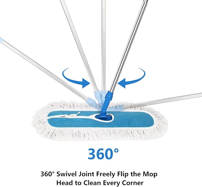 36" Commercial Dust Mop, MEIBEI Dust Floor Mop - Image 2