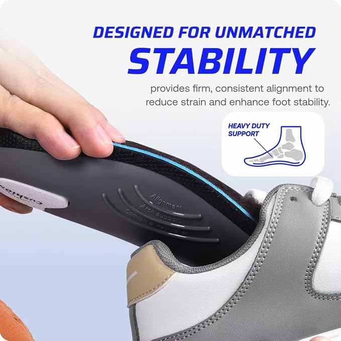 VALSOLE 250+lbs Winter Thermal Wool Insoles - Image 4