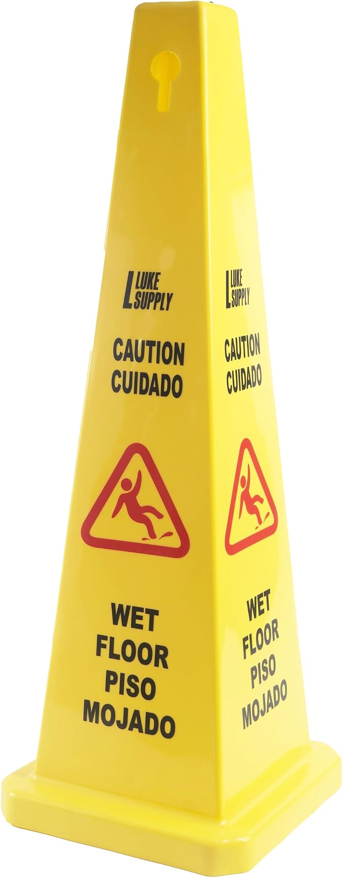 MATTHEW CLEANING 3 Packs 26” Caution Wet Floor Safety Cones - Image 2