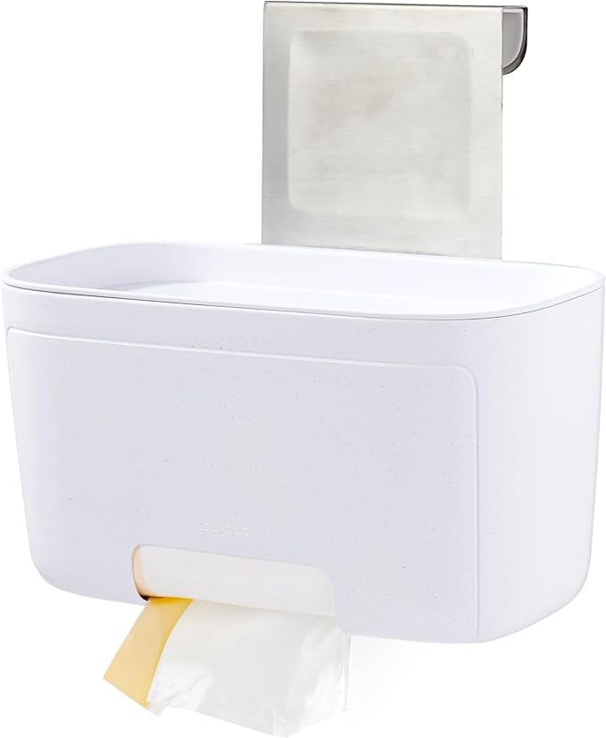 YouCopia DoorStash Garbage Bag Dispenser, Hanging Kitchen Cabinet Door Trash by YouCopia