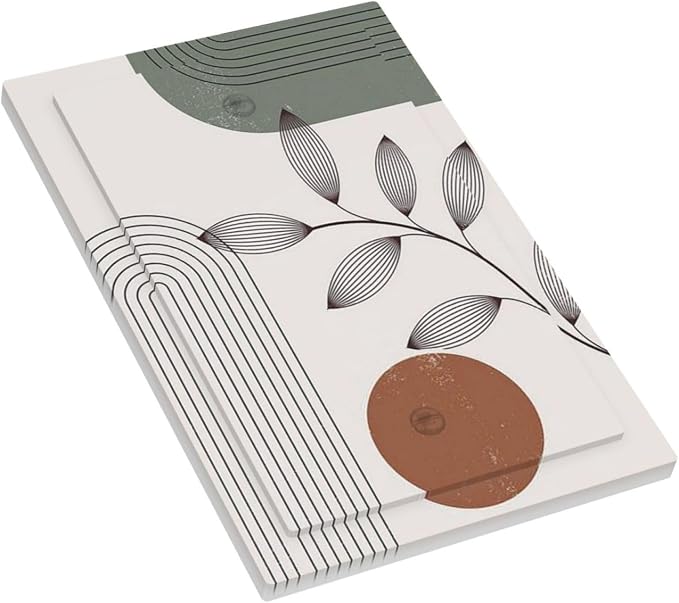 Light Switch Cover Plate Sage Green Boho Nature Art Minimalist Geometric Plant - Image 3