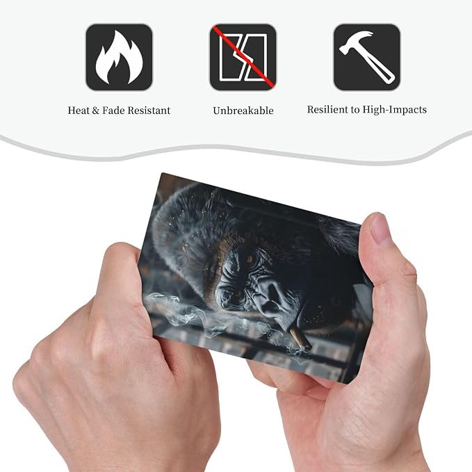 Funny Animal Smoking Black Orangutan Light Switch Cover Plate 1 Gang No Device - Image 6