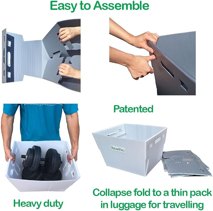 Postal Mail Tote Nestable Box, Storage Bin Container, Laundry Basket - Image 4