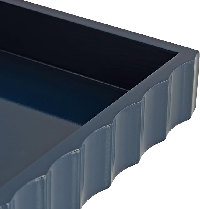 Kate and Laurel Lissi Decorative Rectangle Tray - Image 6