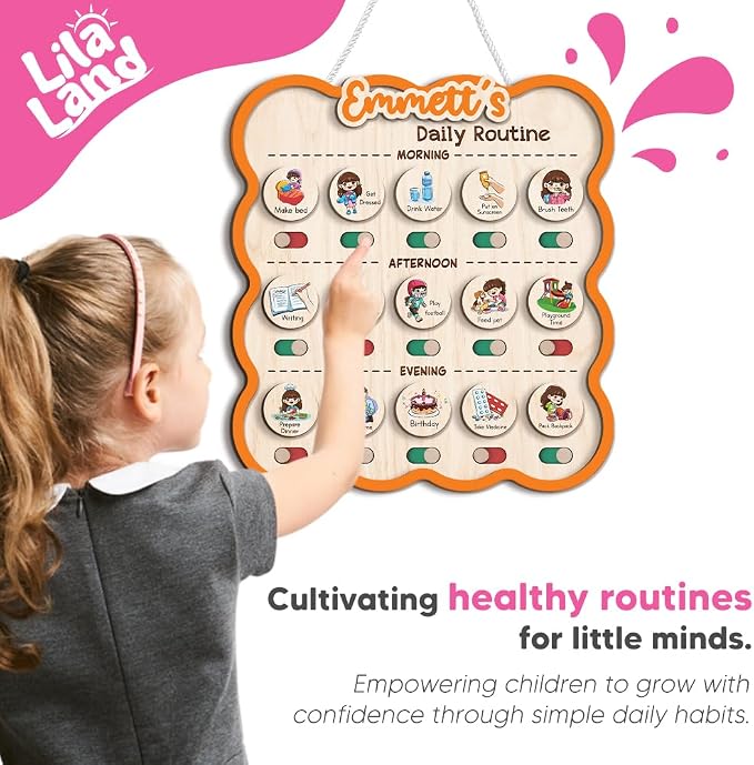 Personalized Wooden Chore Chart - Image 5
