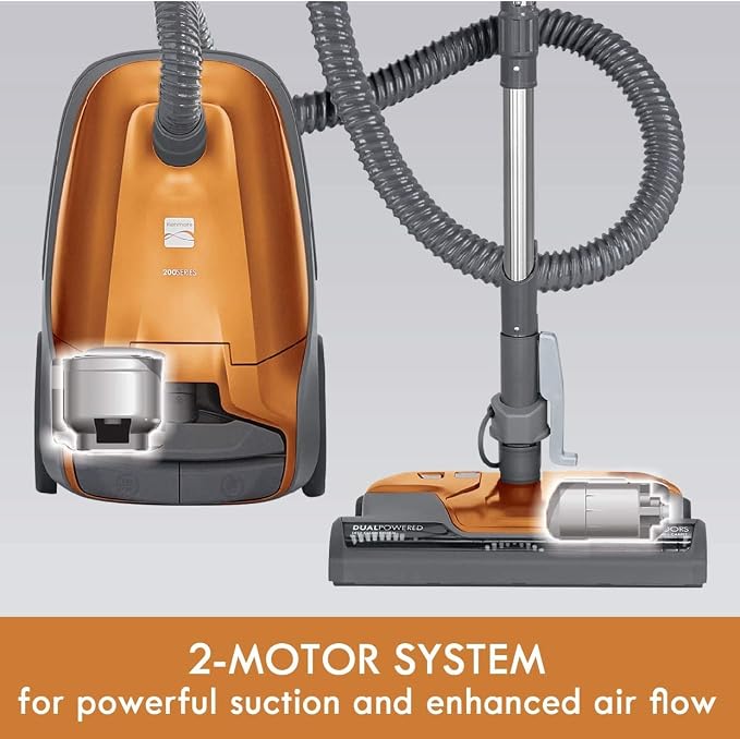 Kenmore 81214 200 Series Pet Friendly Lightweight Bagged Canister Vacuum - Image 6