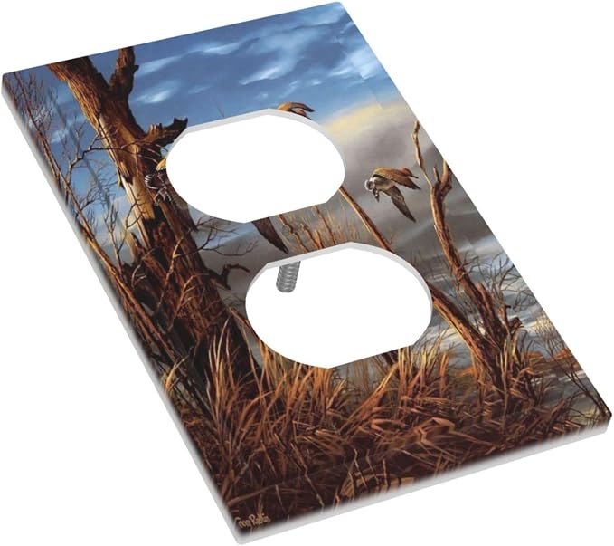 Outlet Covers Hunting Flying Wild Ducks 1 Gang Duplex Light Switch Cover Plate - Image 3