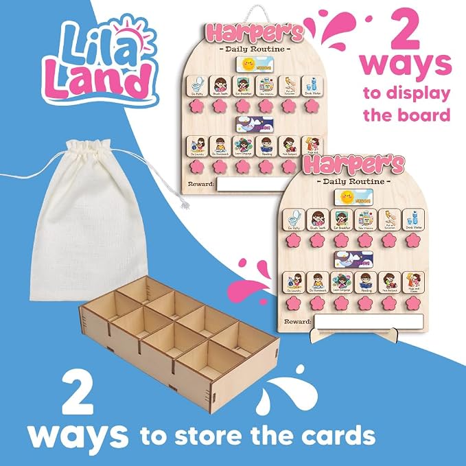 Personalized Wooden Chore Chart - Image 7