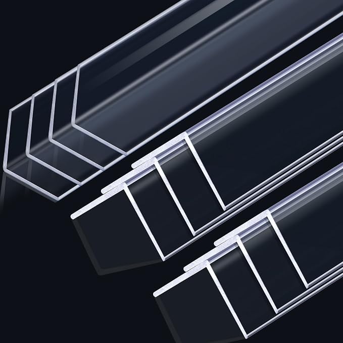 Sasylvia 10 Pcs Wall Corner Protector Guards, 1-1/8 x 36 Inches, Avoid by Sasylvia