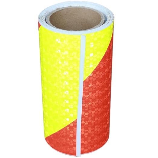 Reflective Tape 6 inch X 10 feet, Outdoor Waterproof Hazard Conspicuity Safety by tuyrchu