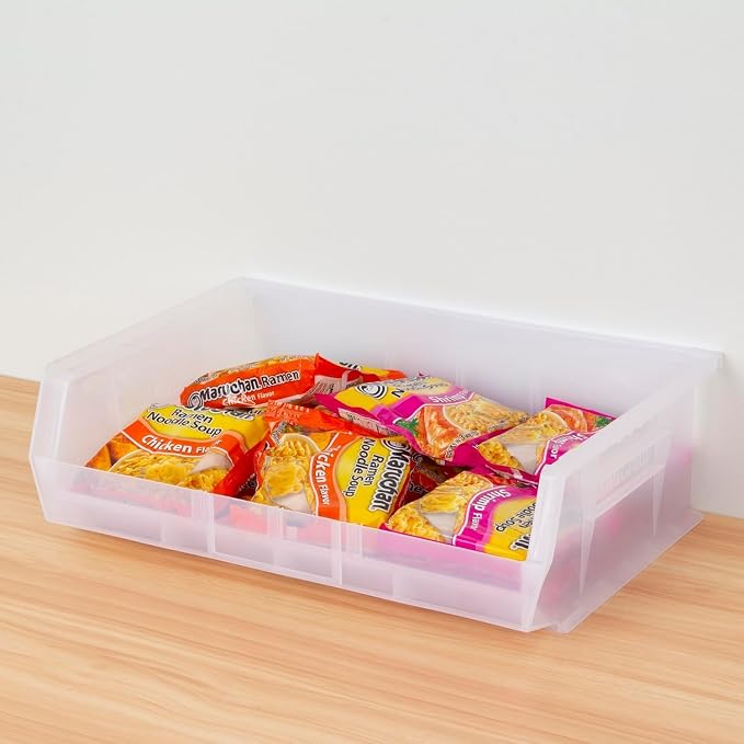 Akro-Mils 30255 AkroBins Plastic Storage Bins, Space-Saving Stackable Bins - Image 3