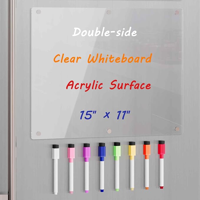 Acrylic Magnetic Dry Erase Board - Field & Grace