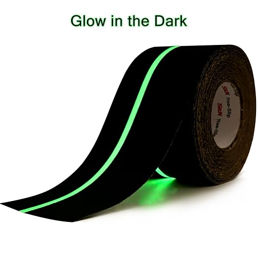 S&X Anti Slip Tape 4 Inch x 60 Ft, 2X Longer Heavy Duty Grip Tape - Image 2