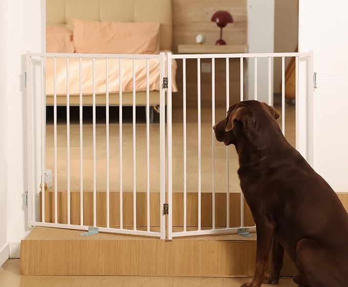 No Pawblems Free Standing Dog Gate by NoPawblems