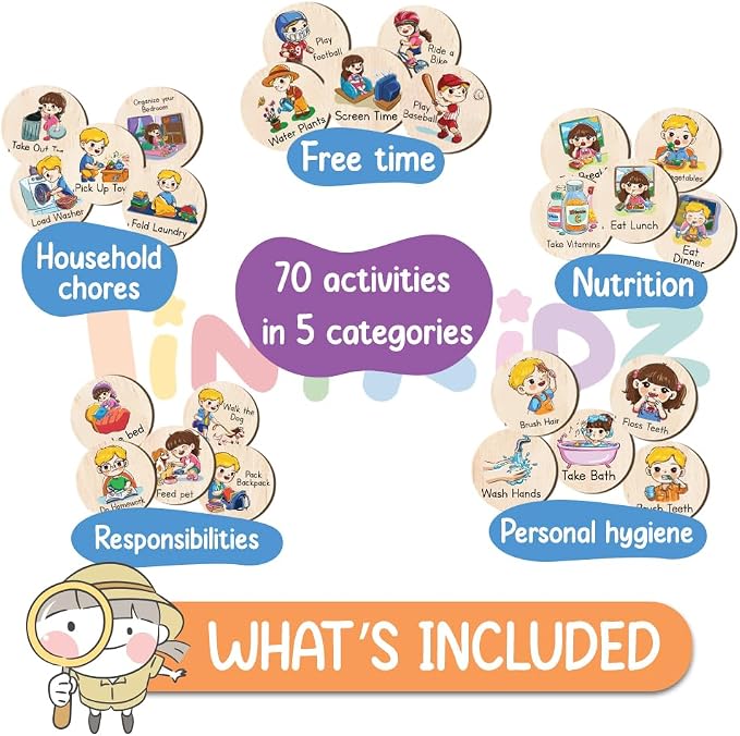 Personalized Wooden Chore Chart - Image 9