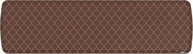GelPro Elite Premier Anti-Fatigue Kitchen Comfort Floor Mat, Trellis Walnut - Image 2