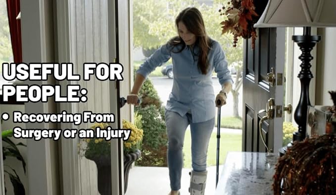 Shiwala Flip A Grip Doorway Assist Handle, Foldable Safety Support Bar - Image 4
